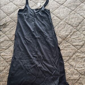 Abercrombie & Fitch Midnight Black Midi Dress